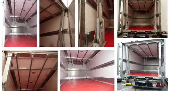 18 ton vehicle converted for meat transportation